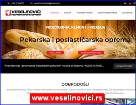 Konditorski proizvodi, keks, čokolade, bombone, torte, sladoledi, poslastičarnice, www.veselinovici.rs