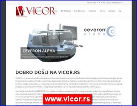 Medicinski aparati, uređaji, pomagala, medicinski materijal, oprema, www.vicor.rs