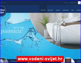 Sanitarije, vodooprema, www.vodeni-svijet.hr