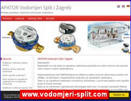 Sanitarije, vodooprema, www.vodomjeri-split.com