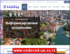 Sanitarije, vodooprema, www.vodovod-ue.co.rs
