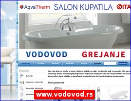 Sanitarije, vodooprema, www.vodovod.rs