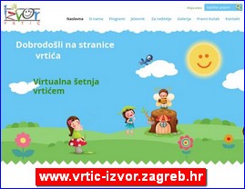 Vrtići, zabavišta, obdaništa, jaslice, www.vrtic-izvor.zagreb.hr