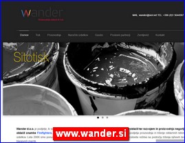 Odeća, www.wander.si