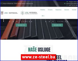 Industrija metala, www.ze-steel.ba