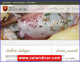 Restorani, www.zelendvor.com