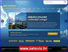PVC, aluminijumska stolarija, www.zetovic.hr