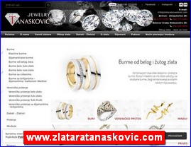Zlatare, zlato, zlatarstvo, nakit, satovi, www.zlataratanaskovic.com