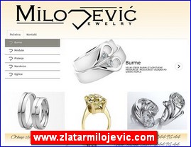 Zlatare, zlato, zlatarstvo, nakit, satovi, www.zlatarmilojevic.com