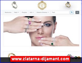 Zlatare, zlato, zlatarstvo, nakit, satovi, www.zlatarna-dijamant.com