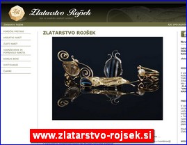 Zlatare, zlato, zlatarstvo, nakit, satovi, www.zlatarstvo-rojsek.si