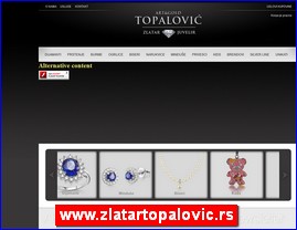 Zlatare, zlato, zlatarstvo, nakit, satovi, www.zlatartopalovic.rs